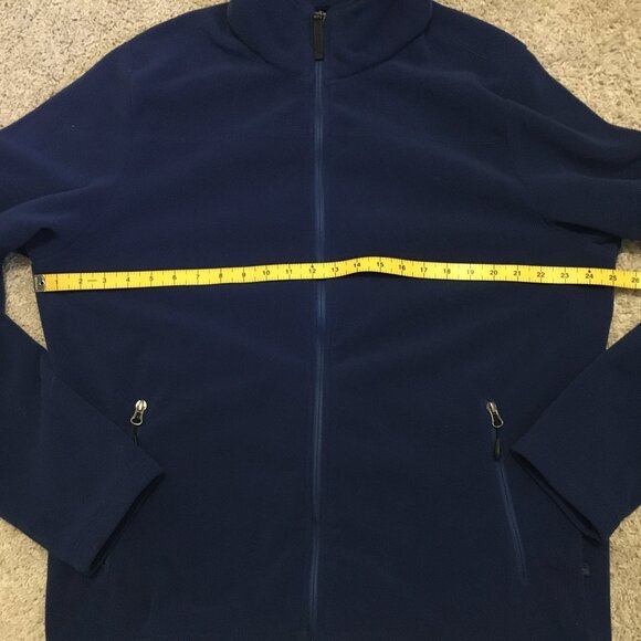 Wind River Hyper Dri HD1 Blue Fleece High Collar Jacket - Picture 13 of 16